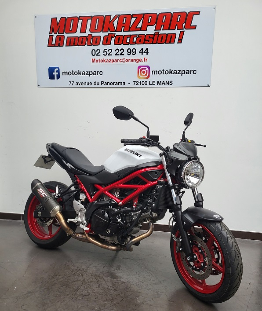 SUZUKI SV 650 REVISE GARANTIE 12 MOIS NOMBREUSES OPTIONS