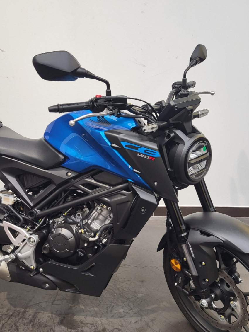 HONDA CB 125 R NEO SPORT CAFE BLEU REVISE ET GARANTIE CONSTRUCTEUR