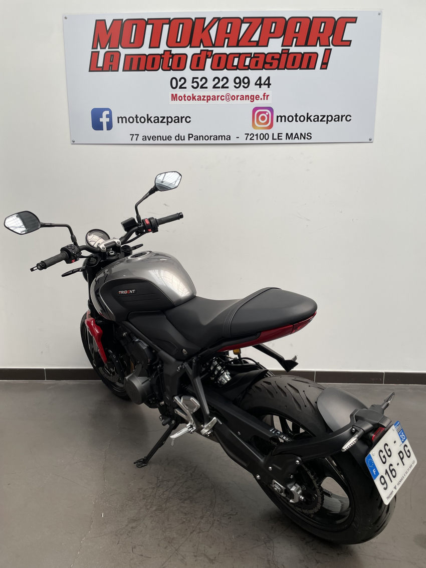TRIUMPH TRIDENT 660 A2 REVISEE ET GARANTIE 12 MOIS